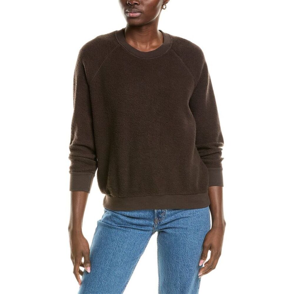 Perfectwhitetee Brown Crew Neck Sweater